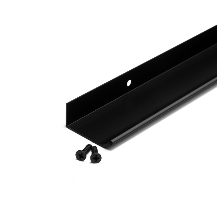 Ручка торцевая CAPPIO RT002BL, L=600 мм, м/о 480 мм, цвет черный Ручка торцевая CAPPIO RT002BL, L=600 мм, м/о 480 мм, цвет черный