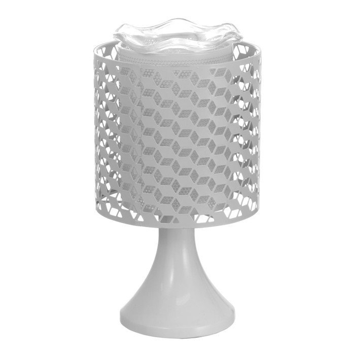 Аромасветильник Аромасветильник "Берта" G4 35Вт белый 14,5х14,5х25,5 см RISALUX