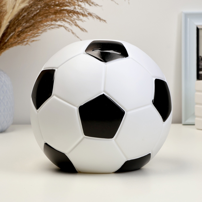 Копилка Копилка "Мяч футбольный" 18х18х18см