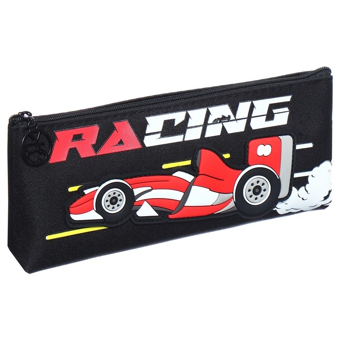 Пенал школьный на молнии Пенал школьный на молнии "Машина", микс