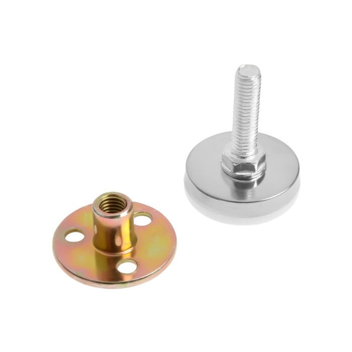 Мебельный фиксатор ТУНДРА, регулируемый, 45-58 мм. Мебельный фиксатор ТУНДРА, регулируемый, 45-58 мм.