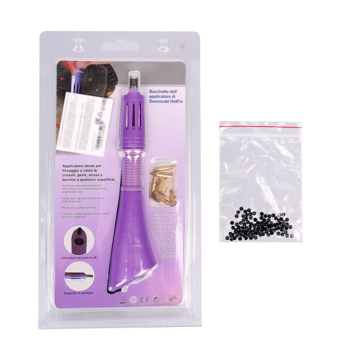 Термо-аппликатор для наклеивания страз, 7 насадок, №ОР-01 Термо-аппликатор для наклеивания страз, 7 насадок, №ОР-01