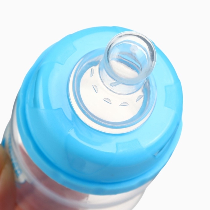 Бутылочка для кормления «Любимый сыночек», классическое горло, 60 мл., от 0 мес., цвет голубой Бутылочка для кормления «Любимый сыночек», классическое горло, 60 мл., от 0 мес., цвет голубой