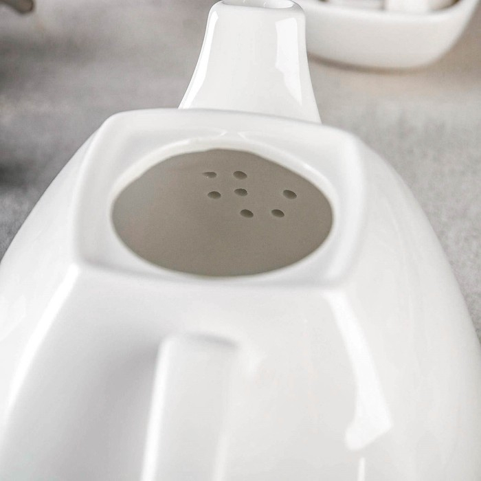 Чайник фарфоровый заварочный Wilmax Ilona, 1,05 л, цвет белый Чайник фарфоровый заварочный Wilmax Ilona, 1,05 л, цвет белый