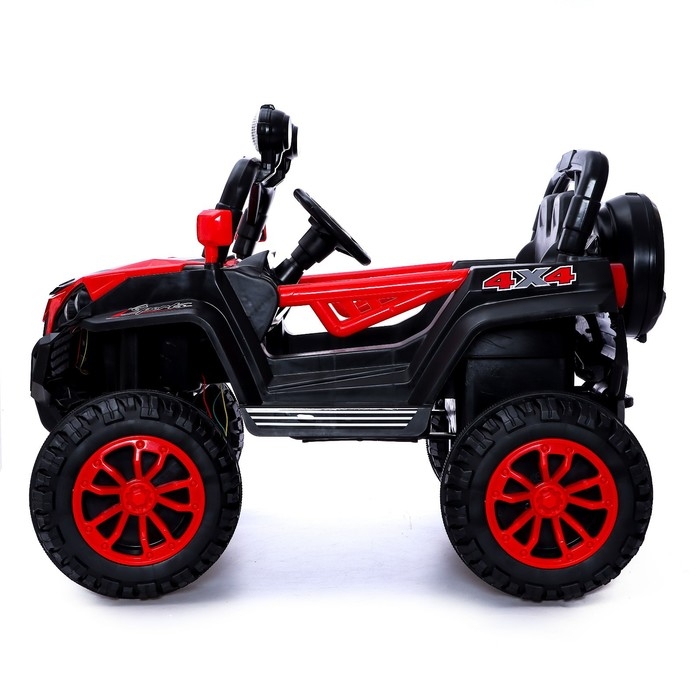 Электромобиль «Квадроцикл», 4WD полный привод, цвет красный Электромобиль «Квадроцикл», 4WD полный привод, цвет красный