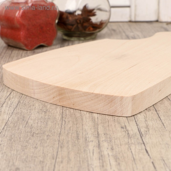 Доска разделочная и сервировочная, береза 23х13 см Доска разделочная и сервировочная, береза 23х13 см