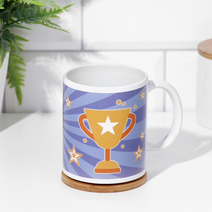 Кружка сублимация Кружка сублимация "Ты лучший папа", с нанесением