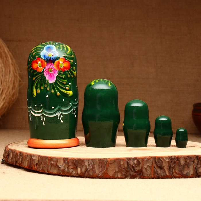 Матрёшка 5-кукольная   Матрёшка 5-кукольная  "Матрёна", 14-15 см