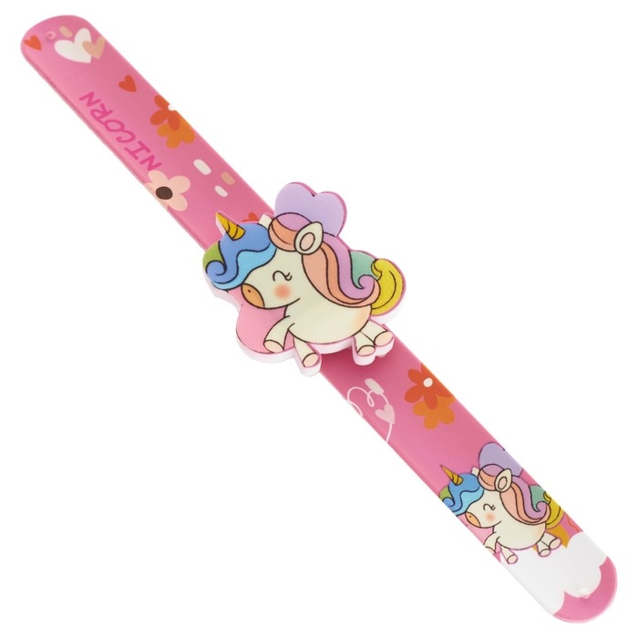 Часы наручные электронные, детские, Часы наручные электронные, детские, "Единорог", ремешок l-22.5 см