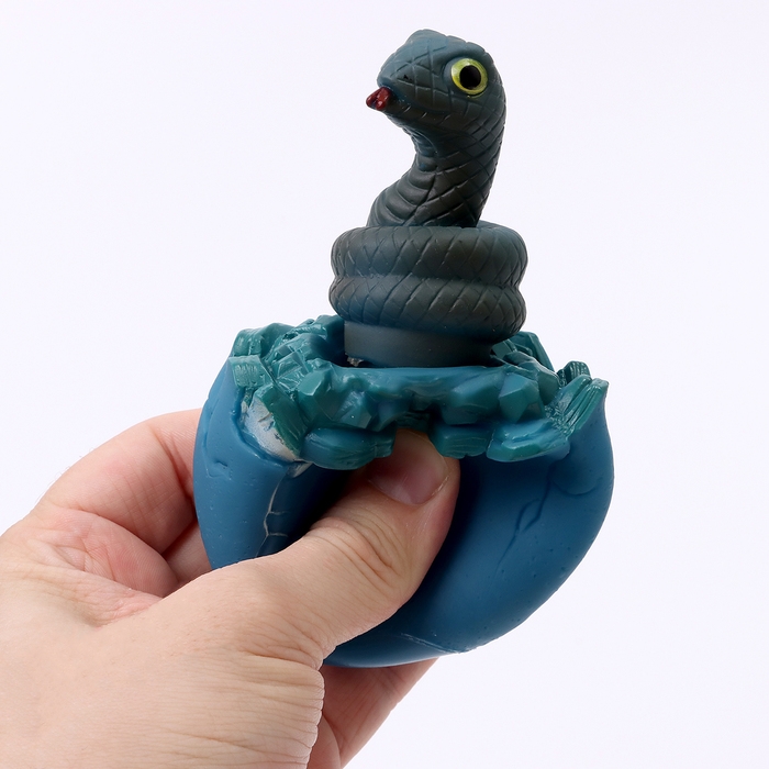 Новый год! Мялка антистресс Новый год! Мялка антистресс "Змейка" световая, в шоубоксе