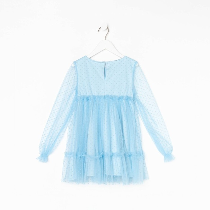 Платье для девочки KAFTAN, размер 30 (98-104 см), цвет голубой