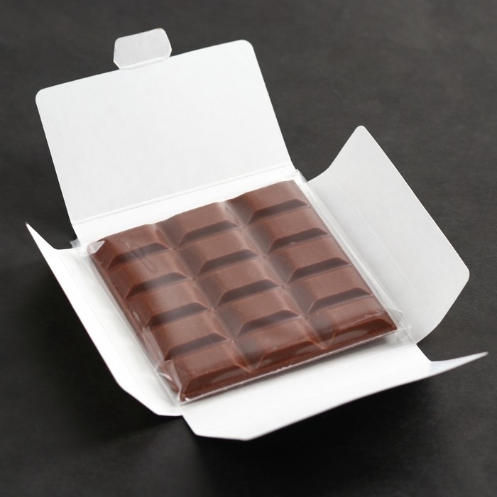 Шоколад молочный &laquo;Лучшему во всём&raquo; в конверте с шильдиком, 50 г.