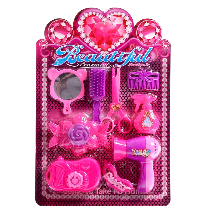 Набор парикмахера «Стильная причёска», 9 предметов Набор парикмахера «Стильная причёска», 9 предметов