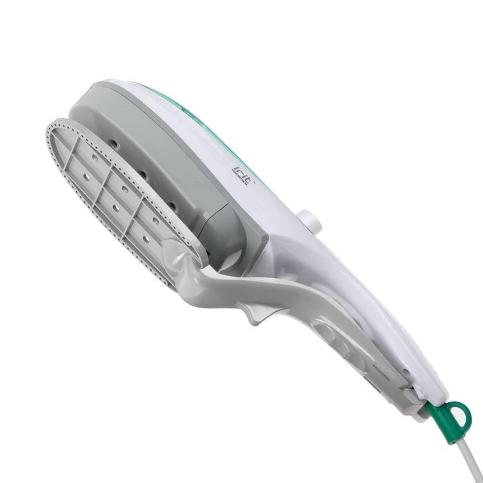 Отпариватель-щётка Irit IR-2307, ручной, 700 Вт, 70 мл, бело-зелёный Отпариватель-щётка Irit IR-2307, ручной, 700 Вт, 70 мл, бело-зелёный