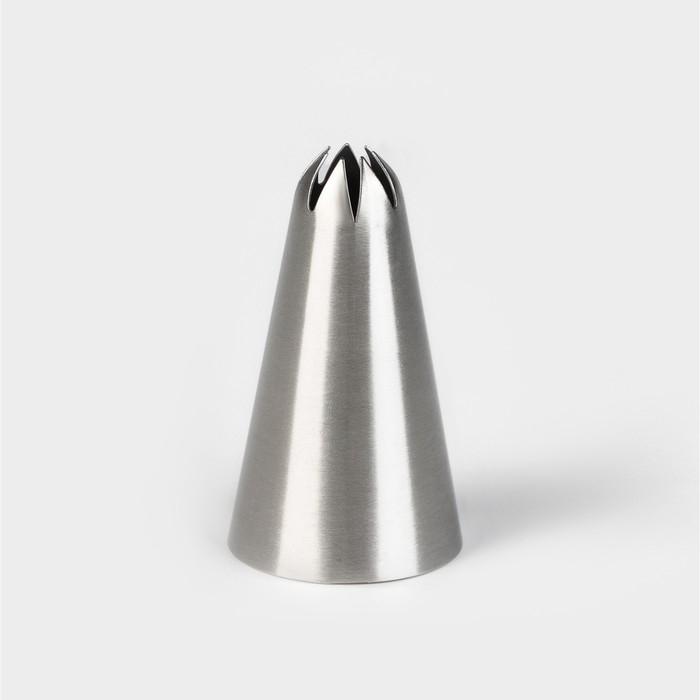 Насадка кондитерская KONFINETTA «Закрытая звезда», d=3 см, выход 1,3 см, нержавеющая сталь Насадка кондитерская KONFINETTA «Закрытая звезда», d=3 см, выход 1,3 см, нержавеющая сталь