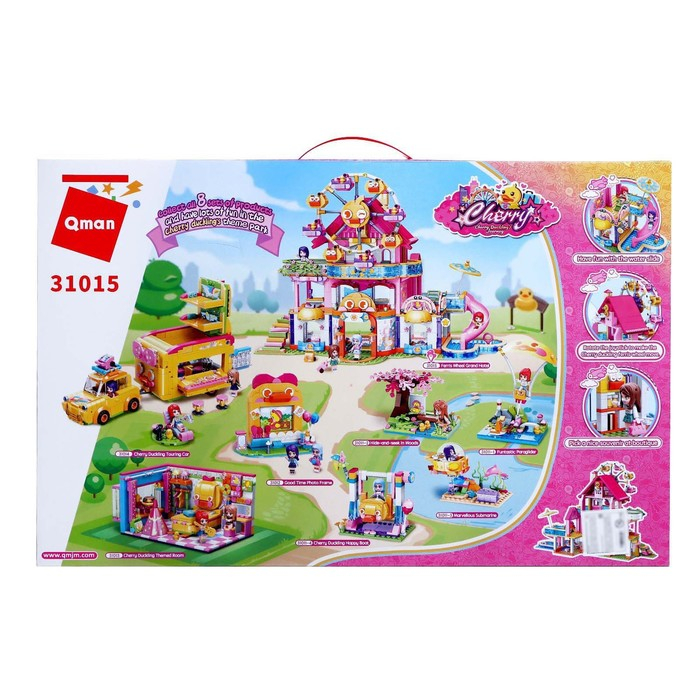 Конструктор Девчонки &laquo;Дом аттракционов&raquo;, 4 минифигуры и 1038 деталей