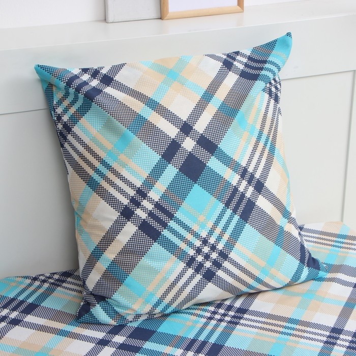 Комплект Экономь и Я Cage: Простыня 145*214 см, 70*70 см, бязь, 120г, 100% хлопок