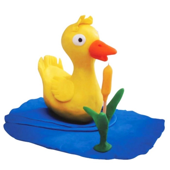 Тесто для лепки 7 цветов по 60 г,  Тесто для лепки 7 цветов по 60 г, "Игротека" в пластиковом ведре