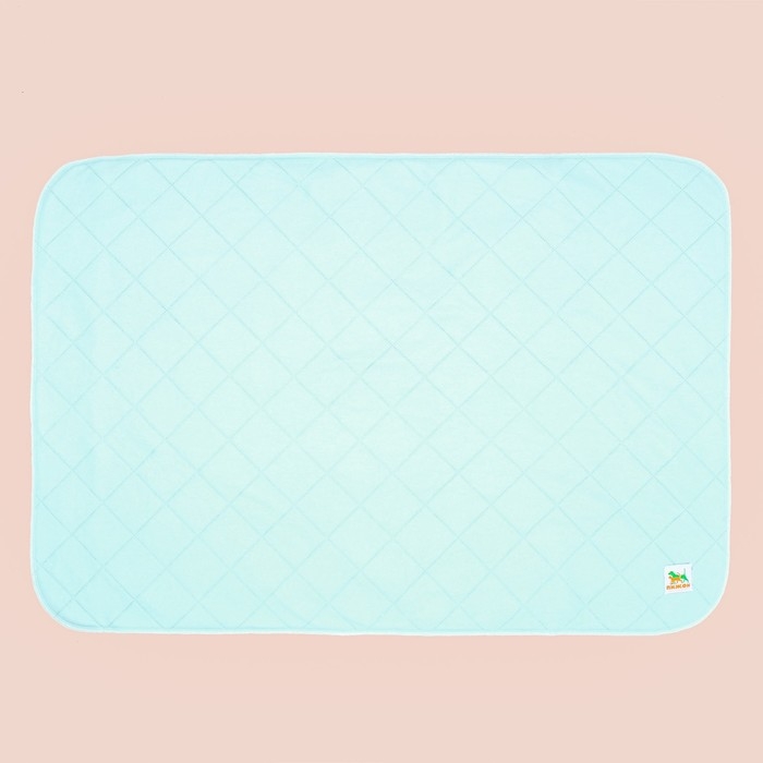 Пелёнка для животных многоразовая впитывающая, 70 х 100 см, мятная