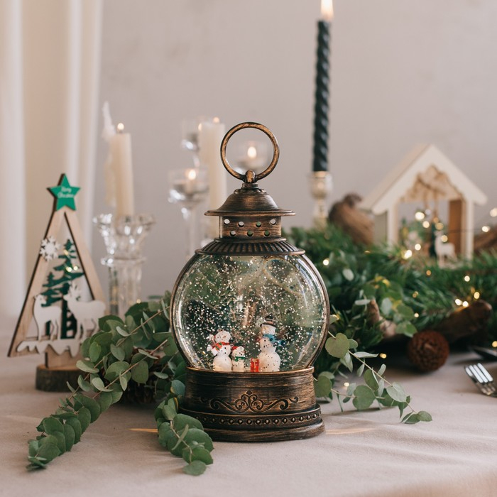 Светодиодная фигура «Семья снеговиков» 12.5 × 20 × 12.5 см, пластик, батарейки АААх3 (не в комплекте), свечение тёплое белое Светодиодная фигура «Семья снеговиков» 12.5 × 20 × 12.5 см, пластик, батарейки АААх3 (не в комплекте), свечение тёплое белое