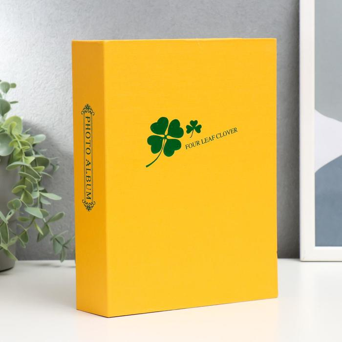 Фотоальбом на 200 фото 10х15 см Фотоальбом на 200 фото 10х15 см "Золотой рисунок" МИКС 23х17,5х5 см