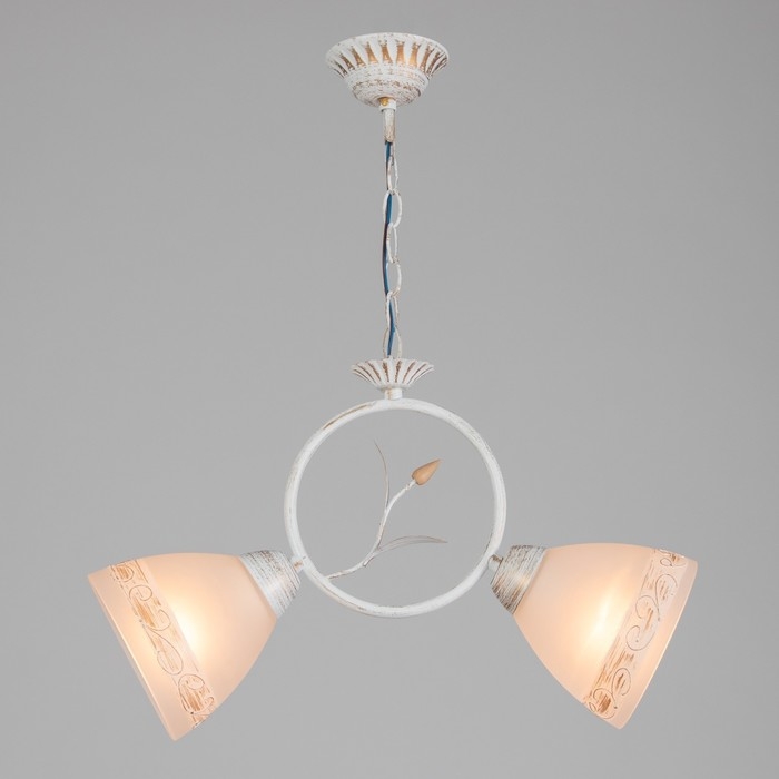 Люстра Люстра "Набен" 2хЕ27 40Вт белый 44х13,5х30 см BayerLux