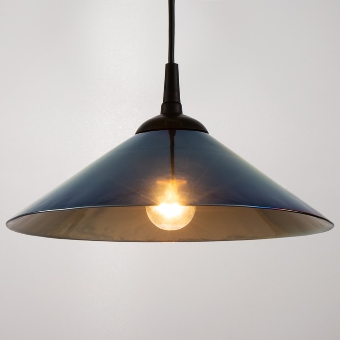 Светильник BayerLux Алана 1хЕ27 синяя радуга 30х30х9см Светильник BayerLux Алана 1хЕ27 синяя радуга 30х30х9см