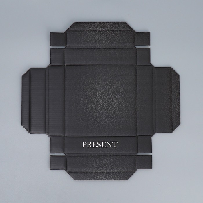 Коробка подарочная складная, упаковка, «Present», 12 х 12 х 6.5 см Коробка подарочная складная, упаковка, «Present», 12 х 12 х 6.5 см