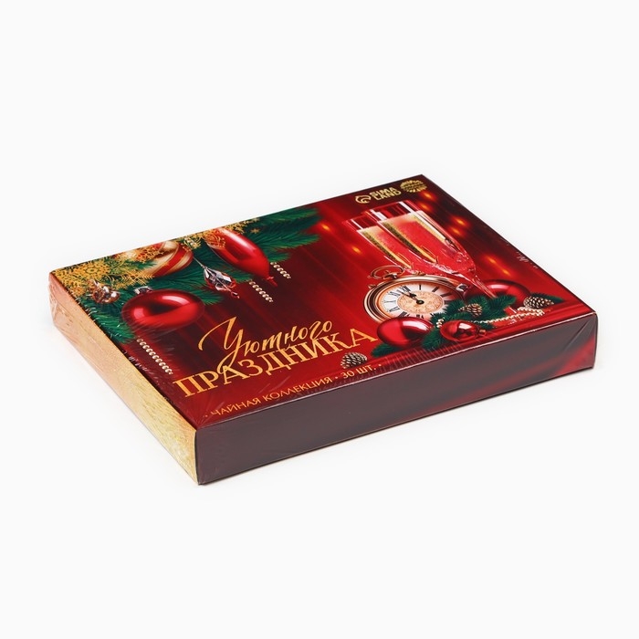 Новый год! Чай черный «Уютного праздника», ассорти, 30 шт Новый год! Чай черный «Уютного праздника», ассорти, 30 шт