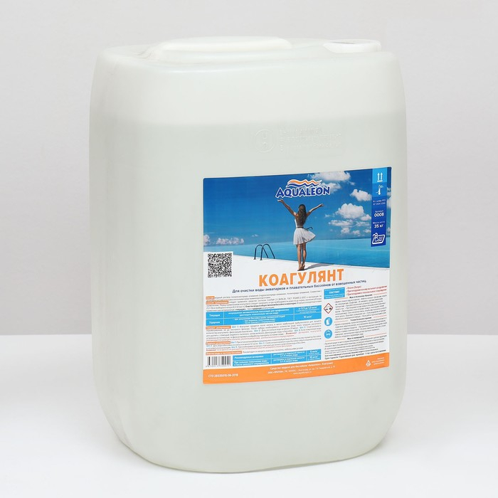 Коагулянт  Aqualeon жидкое средство, 30 л (35 кг)