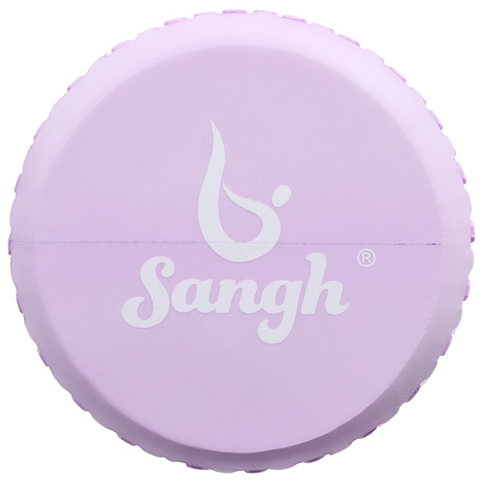 Ролик массажный Sangh, 90х15 см, цвет фиолетовый Ролик массажный Sangh, 90х15 см, цвет фиолетовый