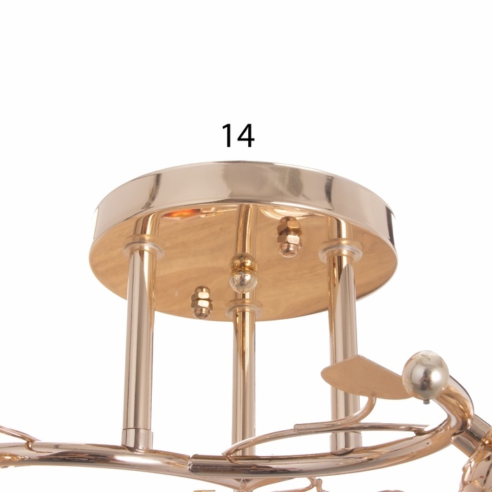 Люстра Люстра "Грета"БП 3х40Вт Е27 Золото МОДЕЛЬ: 2600553