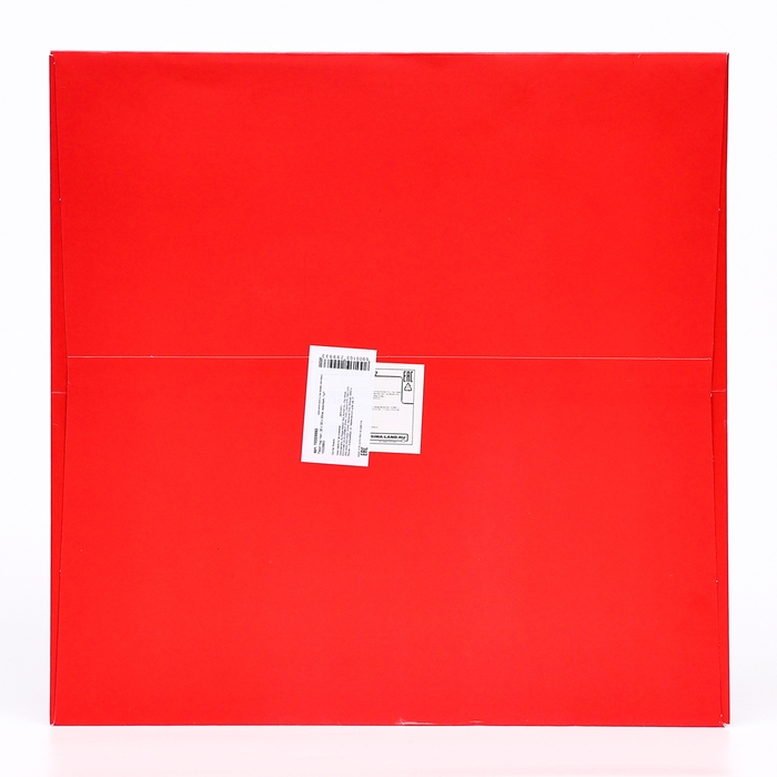 Пакет под торт, 30 х 30 х 30см, красный, 1шт Пакет под торт, 30 х 30 х 30см, красный, 1шт