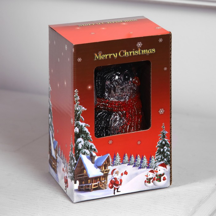 Светодиодная фигура «Пингвин» 12 × 15 × 9 см, акрил, 6 LED, батарейки ААх2 (не в комплекте), свечение белое Светодиодная фигура «Пингвин» 12 × 15 × 9 см, акрил, 6 LED, батарейки ААх2 (не в комплекте), свечение белое