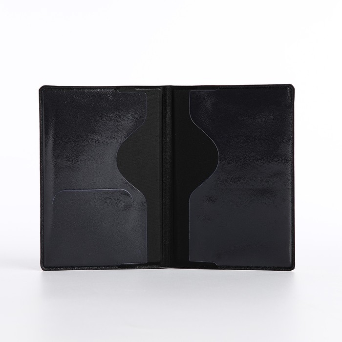 Обложка для паспорта, цвет чёрный Обложка для паспорта, цвет чёрный