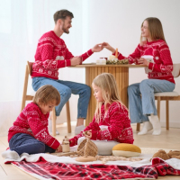 Джемпер вязаный детский KAFTAN "Santa" размер 32, (110-116 см)