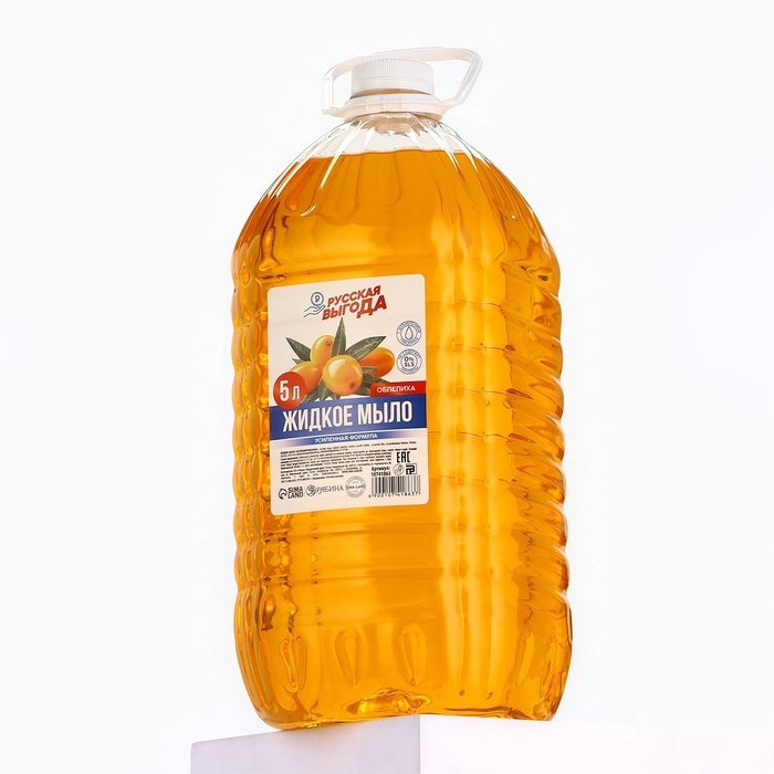 Русская Выгода Жидкое мыло облепиха, 5 л