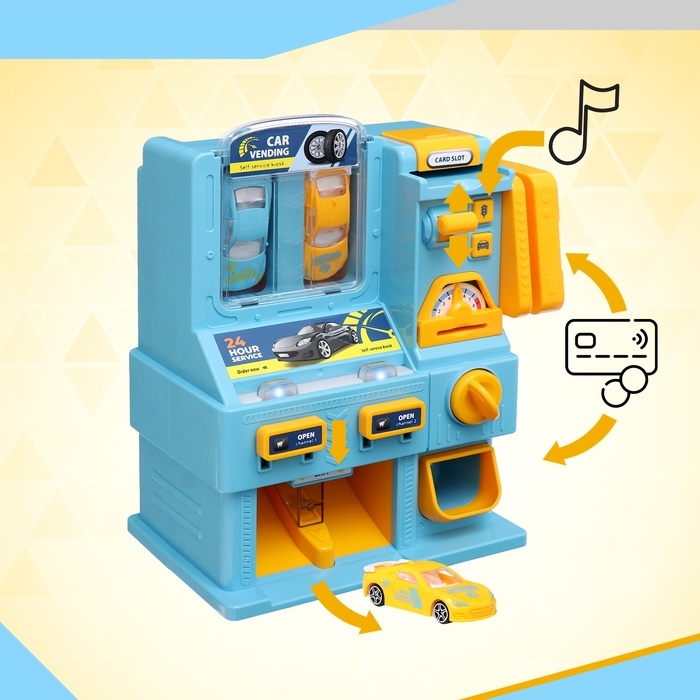 Парковка «Заправочная станция», с картой оплаты, цвет синий Парковка «Заправочная станция», с картой оплаты, цвет синий