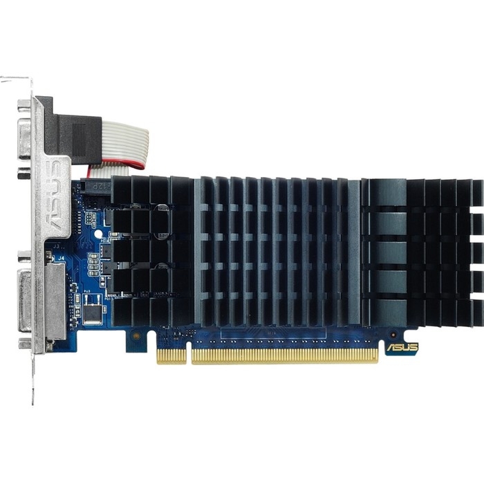 Видеокарта ASUS GEFORCE  GT730-SL-2GD5-BRK, 2 Гб, 64bit, GDDR5, DVI, HDMI, VGA Видеокарта ASUS GEFORCE  GT730-SL-2GD5-BRK, 2 Гб, 64bit, GDDR5, DVI, HDMI, VGA