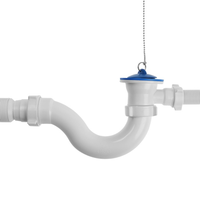 Сифон для ванны ORIO А-40089, 1 1/2 х 40 мм, с переливом, с гофрой 40х40/50 мм Сифон для ванны ORIO А-40089, 1 1/2 х 40 мм, с переливом, с гофрой 40х40/50 мм