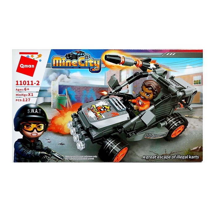 Конструктор Полиция «Стражи города», 4 вида МИКС Конструктор Полиция «Стражи города», 4 вида МИКС