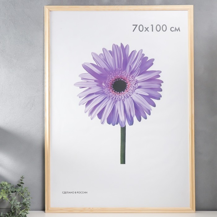 Фоторамка дерево Lolita 70х100 см неокрашенная (пластиковый экран) Фоторамка дерево Lolita 70х100 см неокрашенная (пластиковый экран)