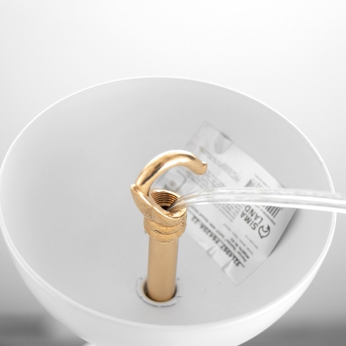 Люстра Люстра "Беалин" 3хЕ27 40Вт белый 54х54х56 см BayerLux