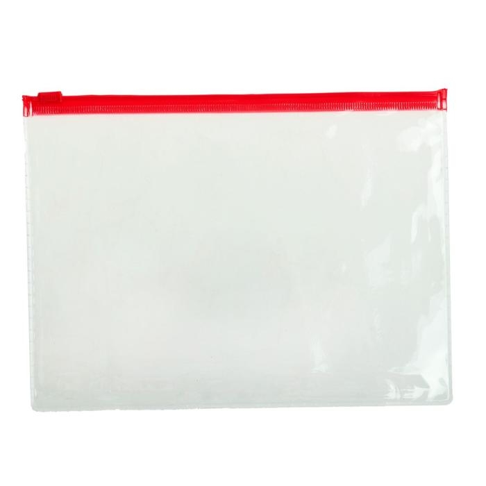 Папка-конверт на ZIP-молнии В6 140 мкм, ErichKrause PVC Zip Pocket, прозрачная микс, до 100 листов Папка-конверт на ZIP-молнии В6 140 мкм, ErichKrause PVC Zip Pocket, прозрачная микс, до 100 листов