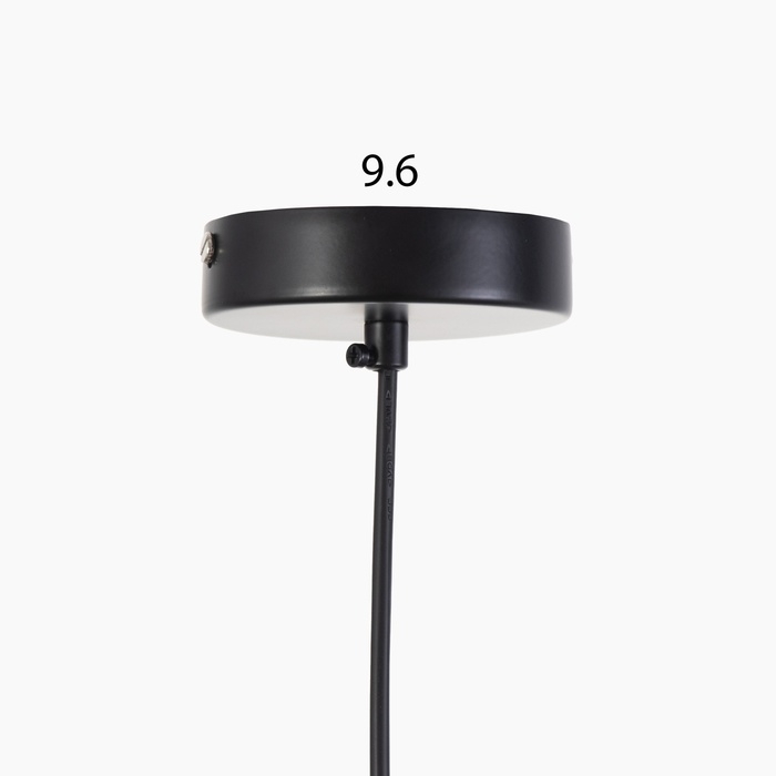 Люстра Люстра "Кратос" 1х60Вт Е27 Чёрный 15х15х20(100)см