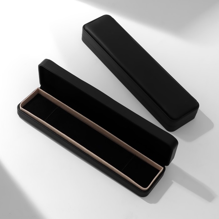 Футляр под браслет/цепочку/часы «Стрит», 22×5,5 цвет чёрный Футляр под браслет/цепочку/часы «Стрит», 22×5,5 цвет чёрный