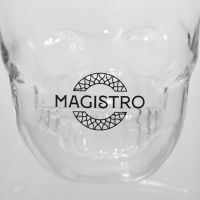 Стакан с двойными стенками Magistro «Череп», 250 мл, 9×10 см