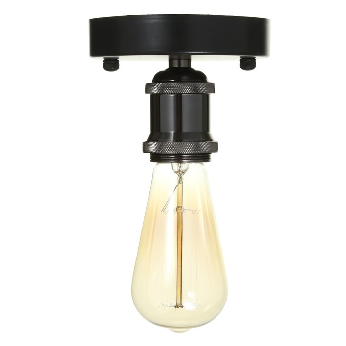 Светильник 2465/1 E27 40Вт черный 13,5х13,5х8,5 см BayerLux