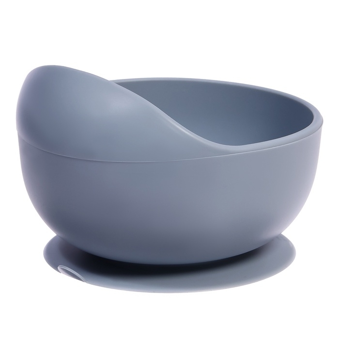 Набор для кормления, пищевой силикон, цвет серый Набор для кормления, пищевой силикон, цвет серый