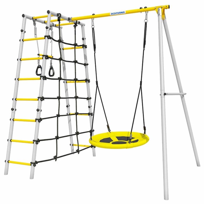 Детский спортивный комплекс уличный, качели гнездо Детский спортивный комплекс уличный, качели гнездо